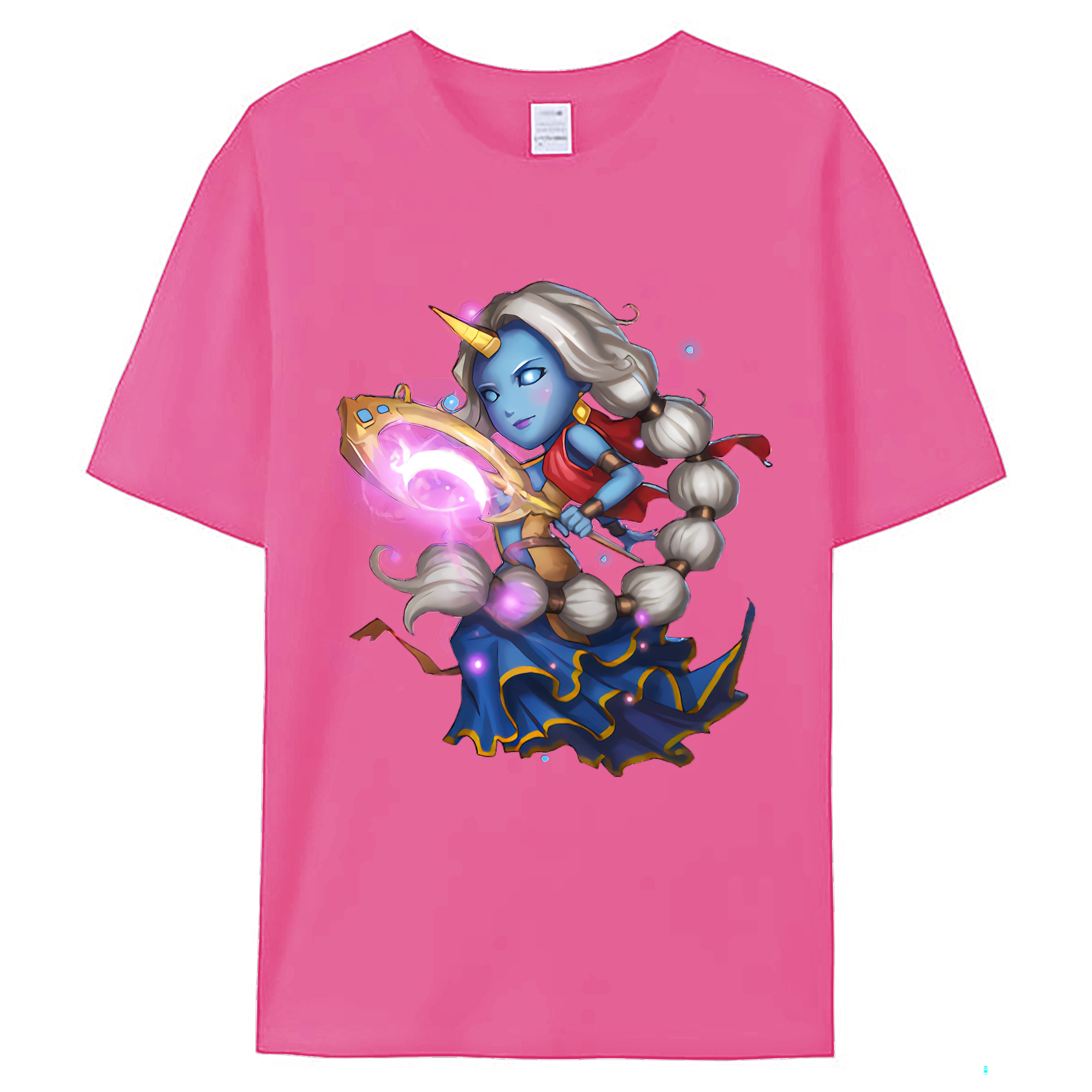 （画像用） リーグ・オブ・レジェンド League of Legends LOL レディースカジュアルプリントTシャツ（綿100％）